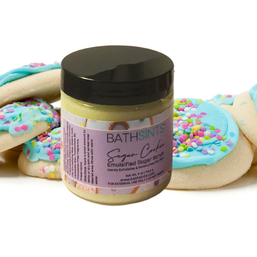 Sugar Cookie Sugar Scrub