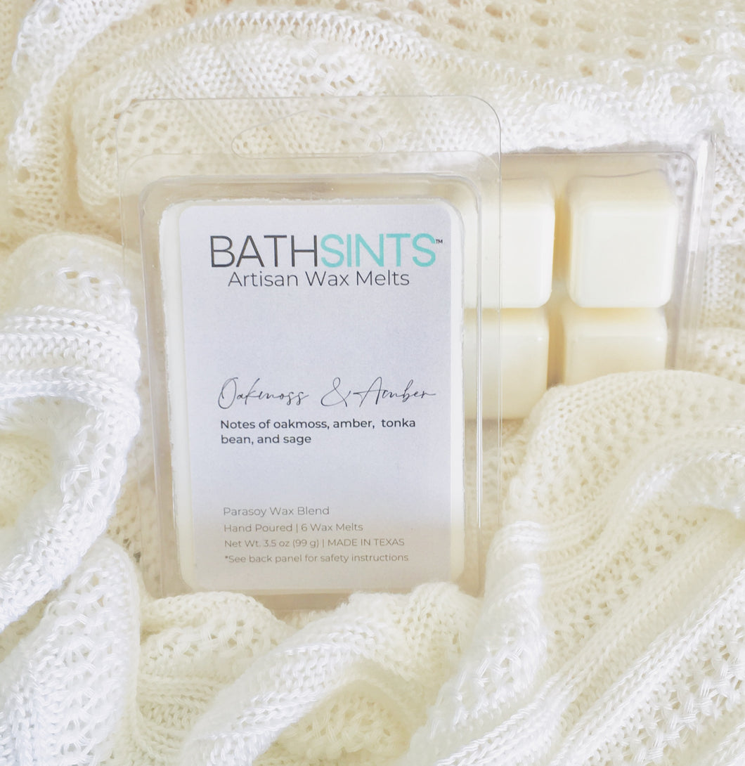 Oakmoss & Amber Wax Melts